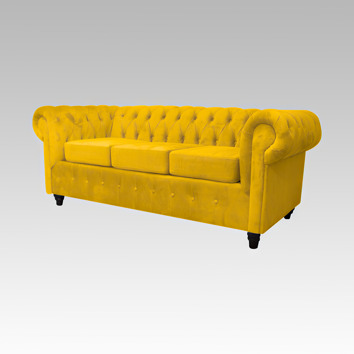 Sofá 3 Cuerpos Modelo Chesterfield FS Mobiliario