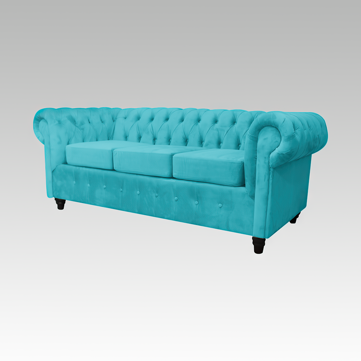 Sofá 3 Cuerpos Modelo Chesterfield FS Mobiliario