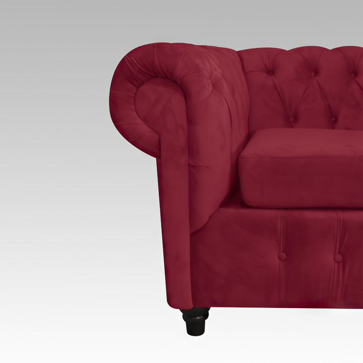 Sofá 3 Cuerpos Modelo Chesterfield FS Mobiliario